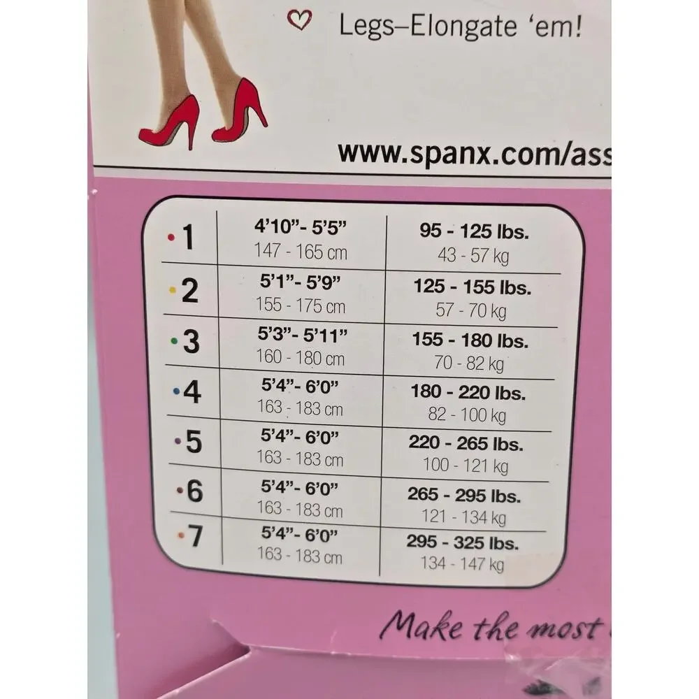 SPANX Love Your Assets  by Sara Blakely Shaper, Nude 4 Flatten Smooth High Waist
